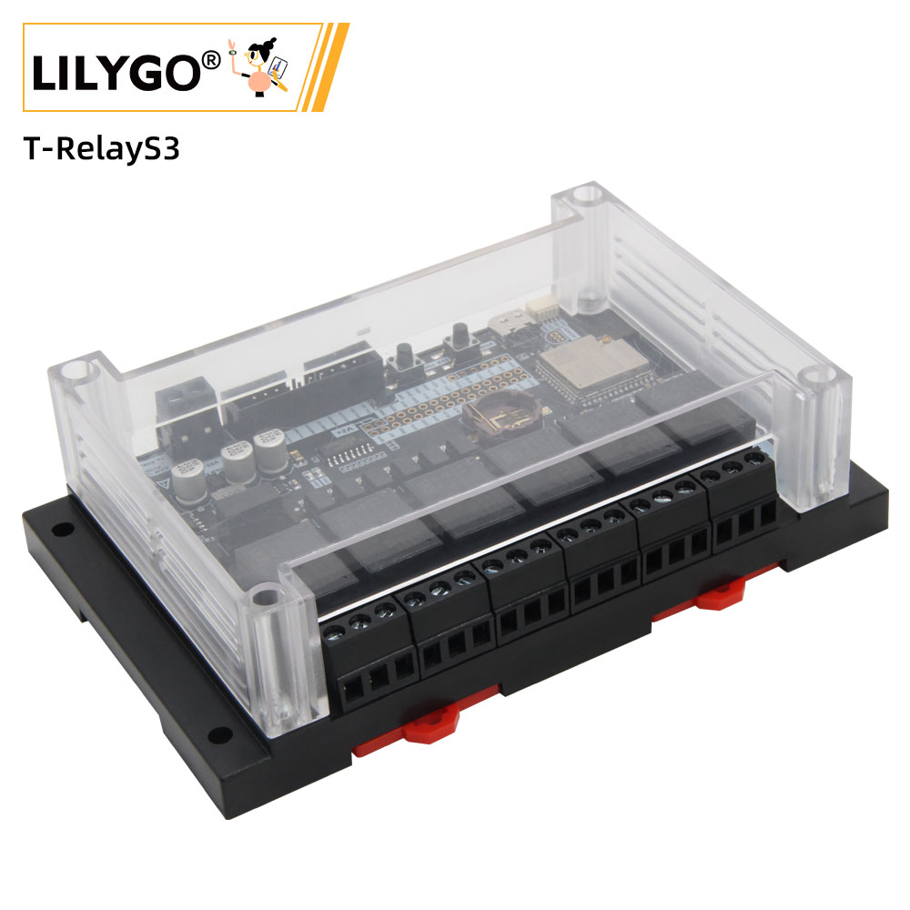 Espressif Esp32 - LILYGO® T-RelayS3 ESP32-S3, papan pengembangan Relay