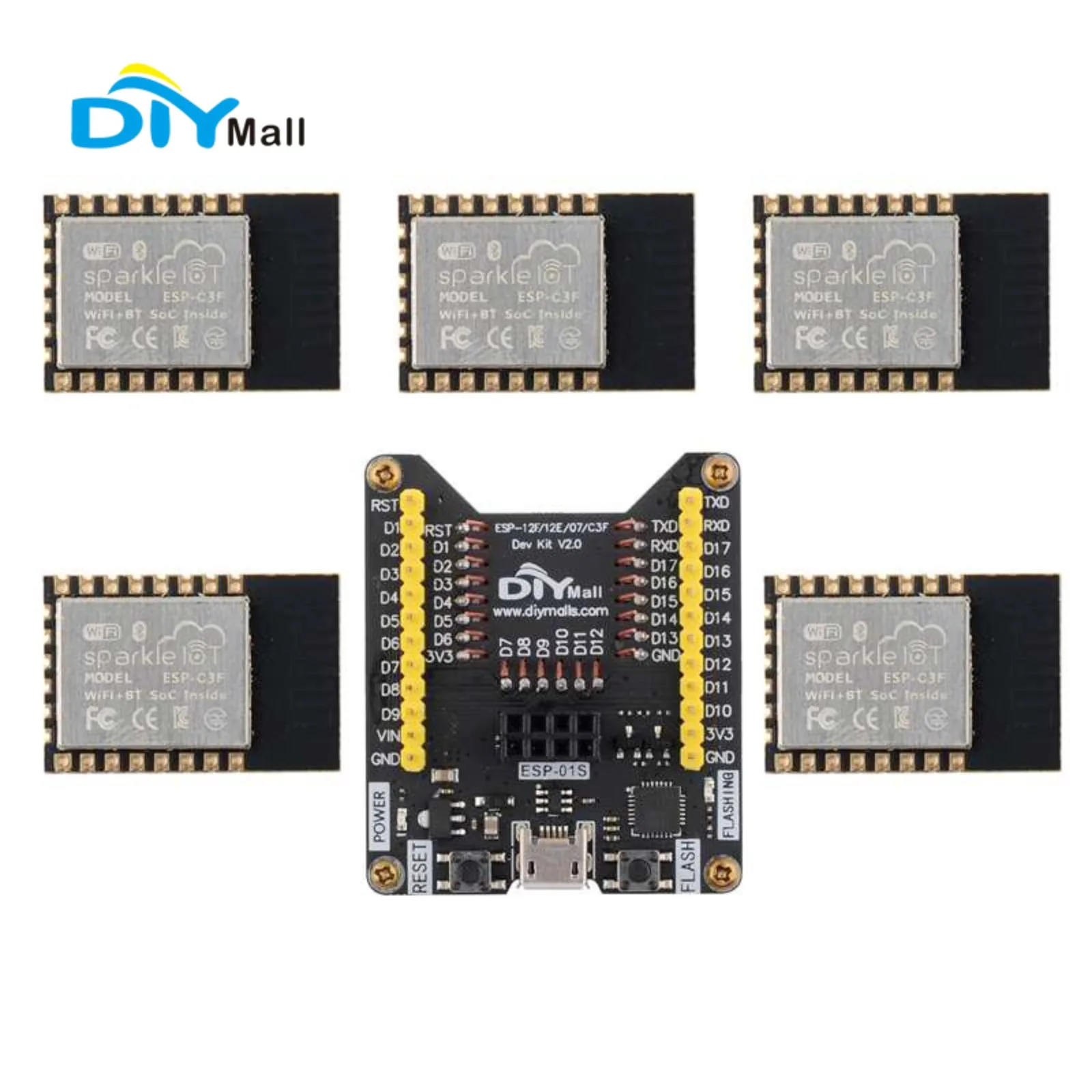 Esp8266 - ESP32-C3F WiFi + modul BT 32-bit