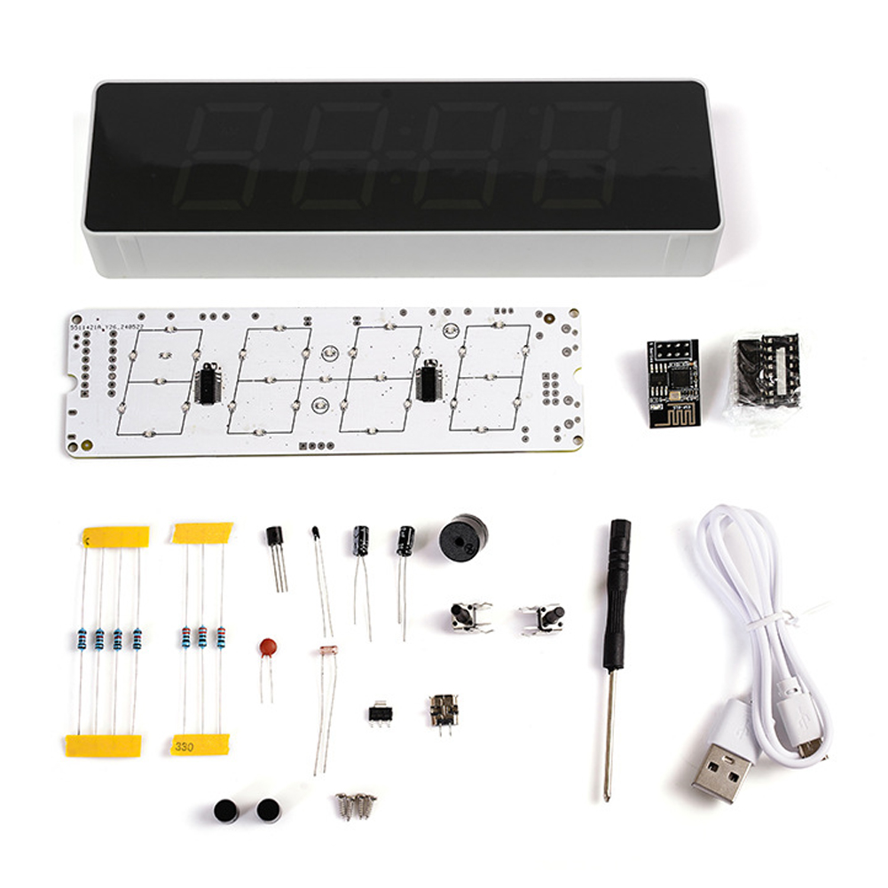 Esp8266 - ESP8266 IoT jam WiFi warna-warni Kit
