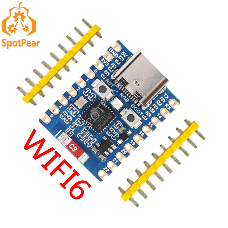 Espressif Esp32 - Papan Pengembangan ESP32 ESP32-C6 Mini Berbasis