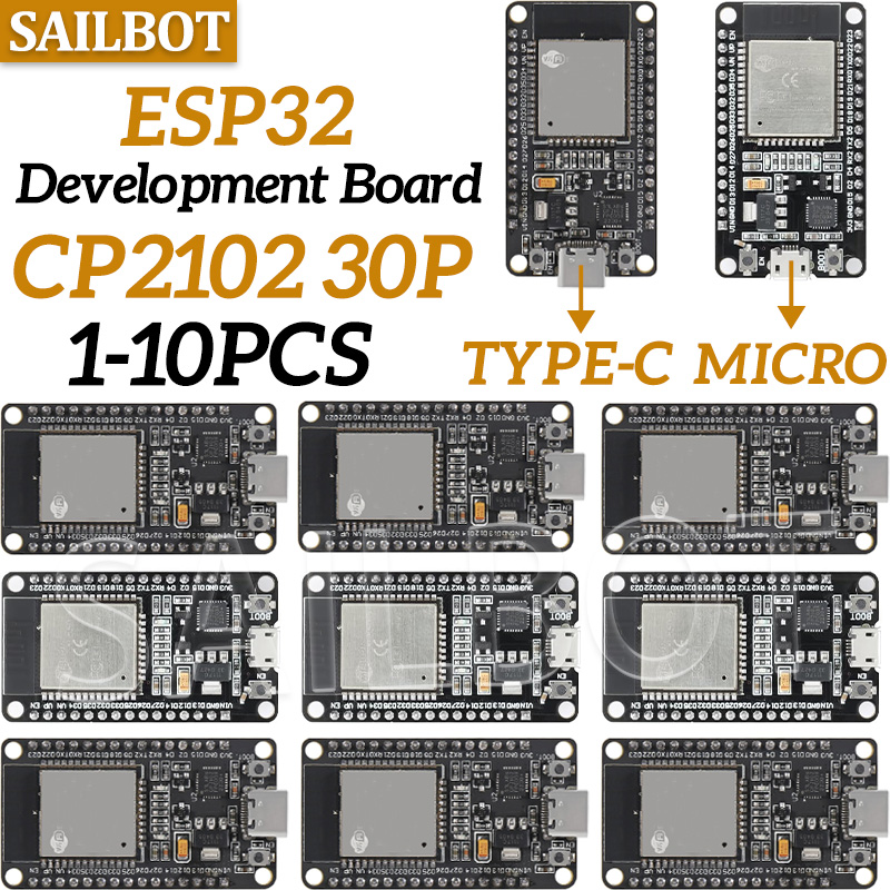 Esp32 Devkit - 1/5/10 Buah WR-32 32-S Papan Pengembangan