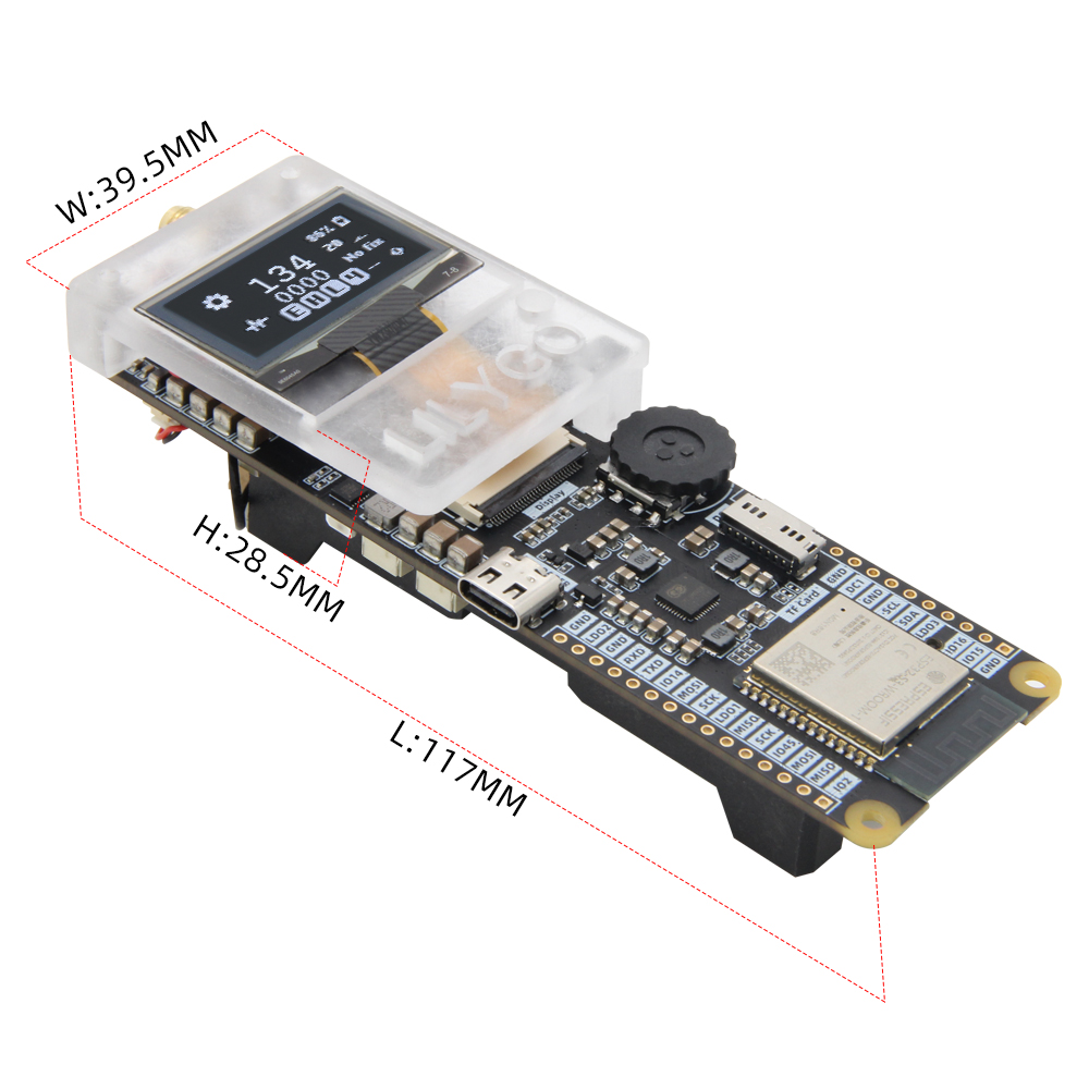 Esp32 S3 - T-TWR Plus OpenEdition ESP32-S3 Papan Pengembangan
