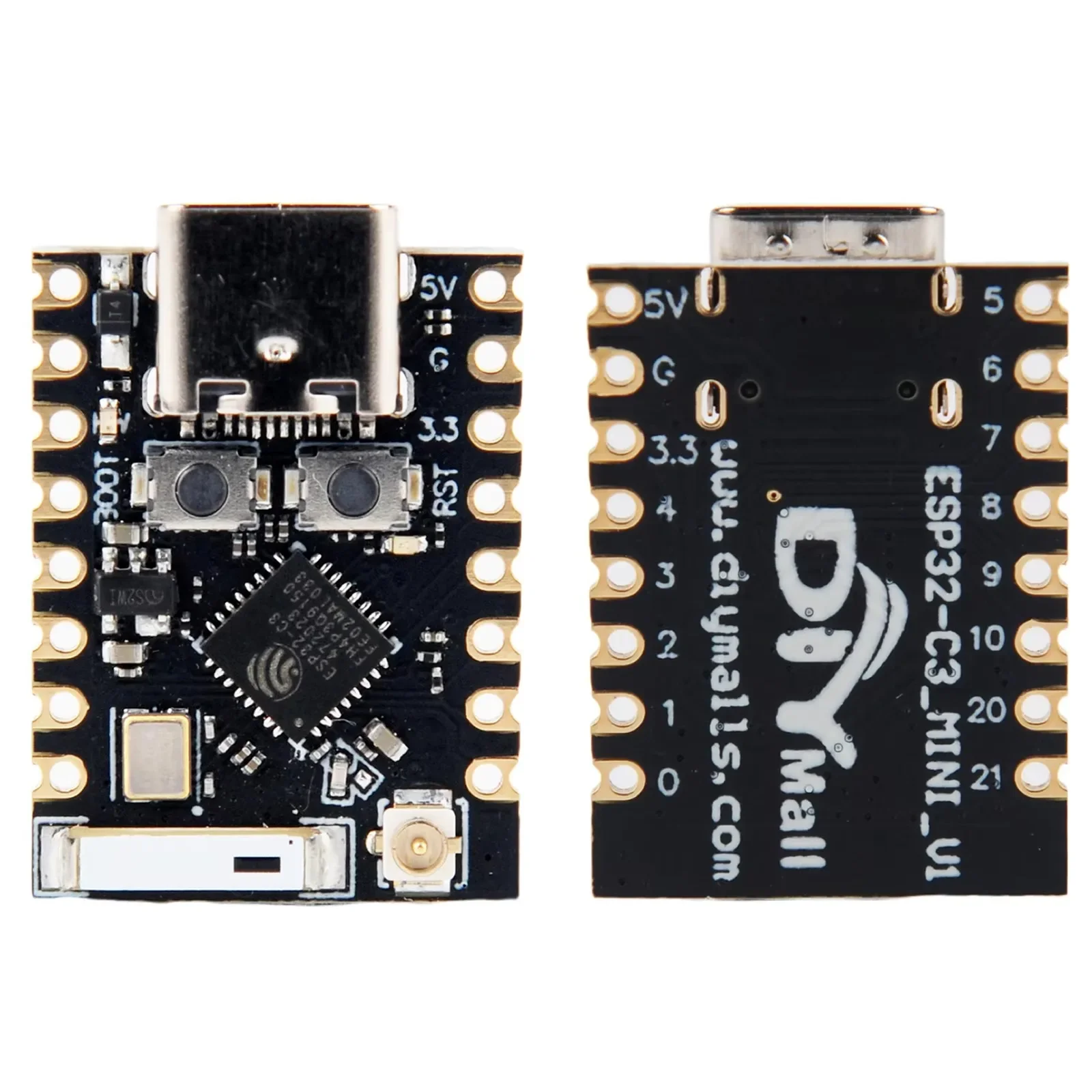 DIYmall ESP32-C3 SuperMini Dev - Esp32 C3 ulasan dan harga