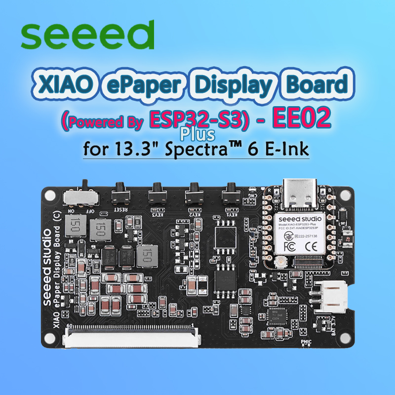 Seeed XIAO E-Paper Display Boa - Esp32 S3 ulasan dan harga