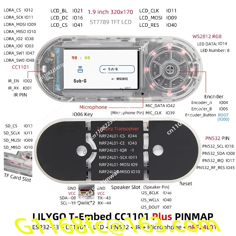Papan Pengembangan CC1101 ESP3 - Esp32 S3 ulasan dan harga