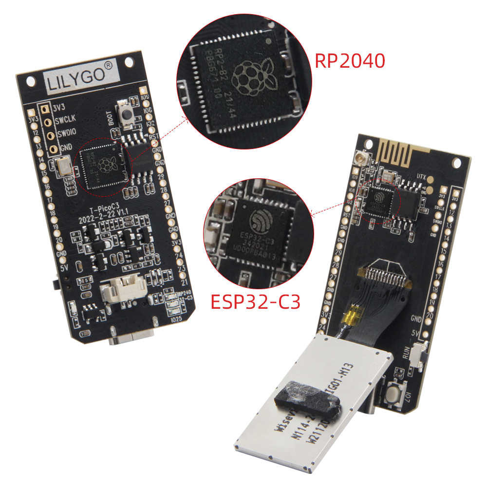 LILYGO® T-PicoC3 PicoPro 1.14  - Esp32 C3 ulasan dan harga