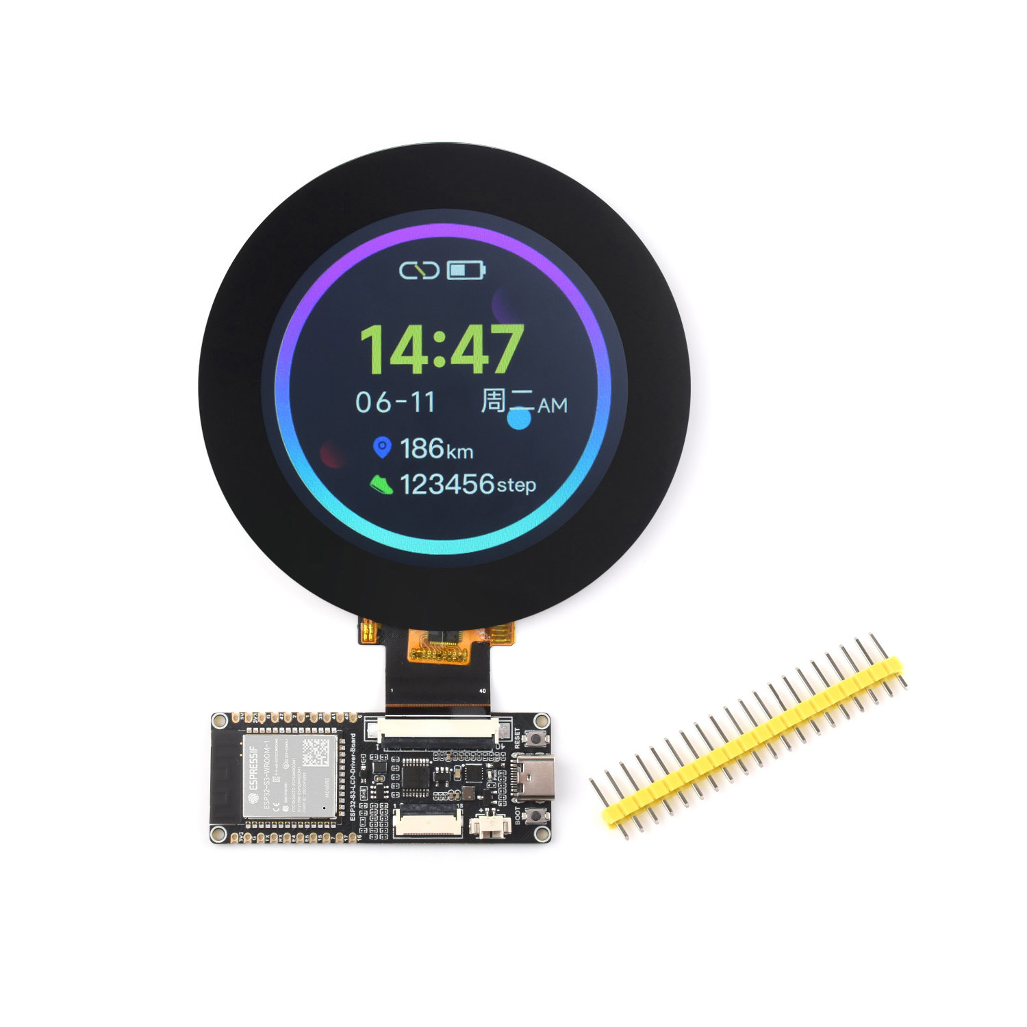 Waveshare papan Driver LCD RGB - Esp32 S3 ulasan dan harga