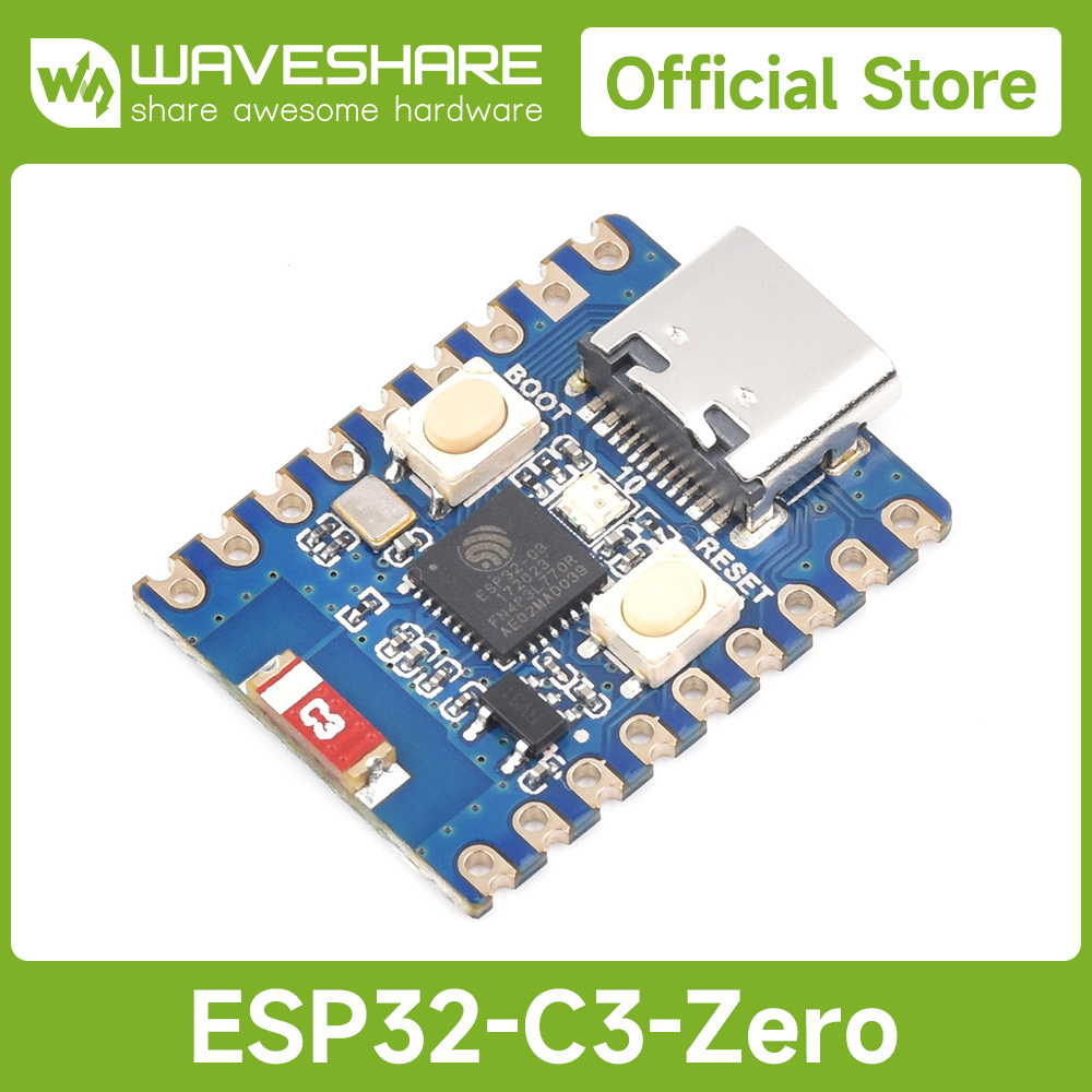 Papan Pengembangan Mini Wavesh - Esp32 C3 ulasan dan harga