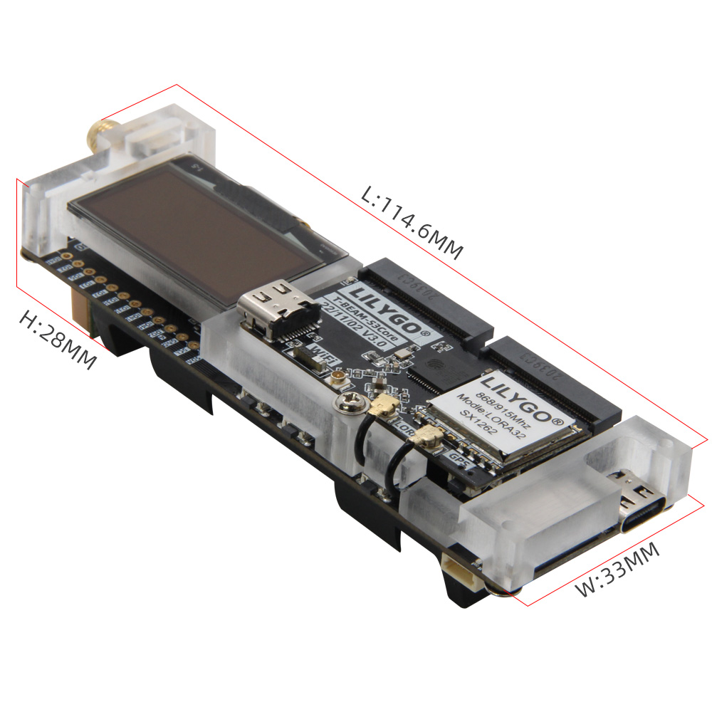 LILYGO® SoftRF T-Beam SUPREME  - Esp32 Uart Module ulasan dan harga
