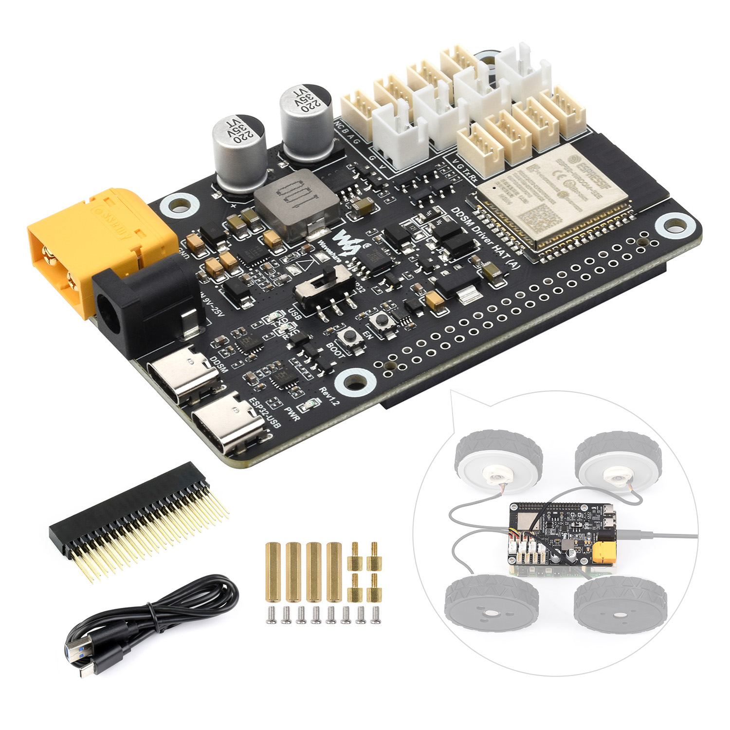 Papan Penggerak Motor Servo Di - Esp32 Uart Module ulasan dan harga